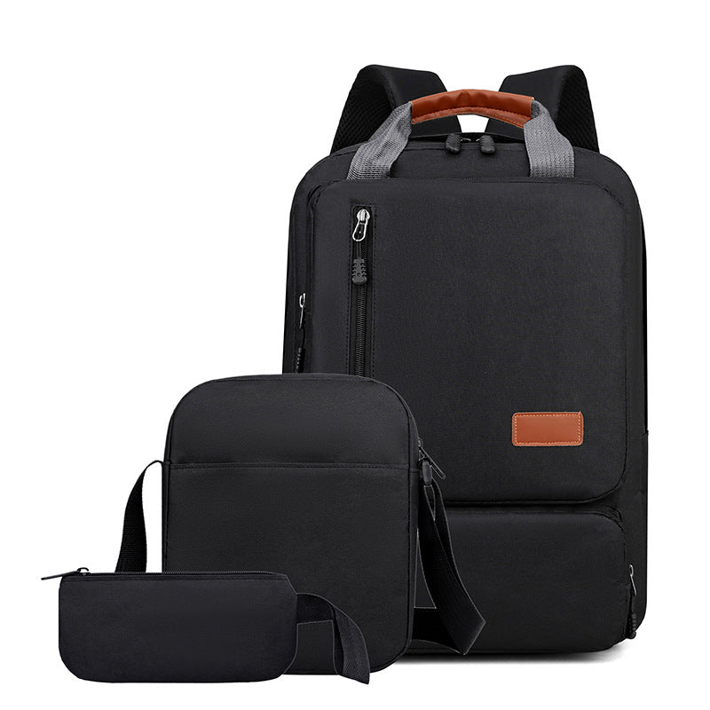 Men's Three-piece Inch Computer Business Commute Large Backpacks