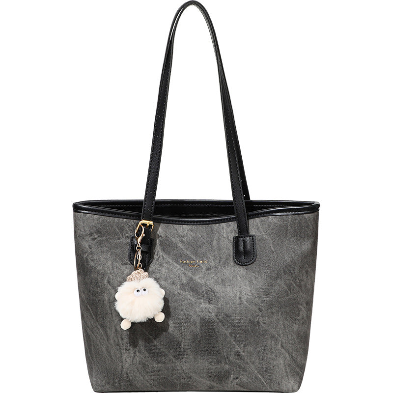 Women's Large Capacity Commuter Versatile High Sense Women's Messenger Bag