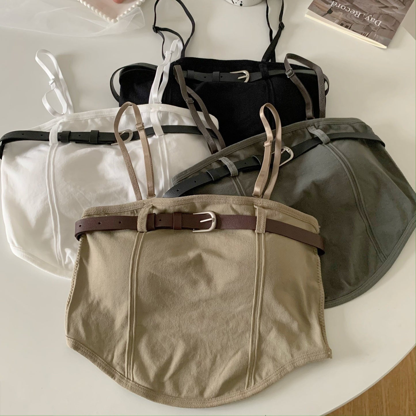Women's Outer Wear Inner Fixed Cup With Tanks Camis