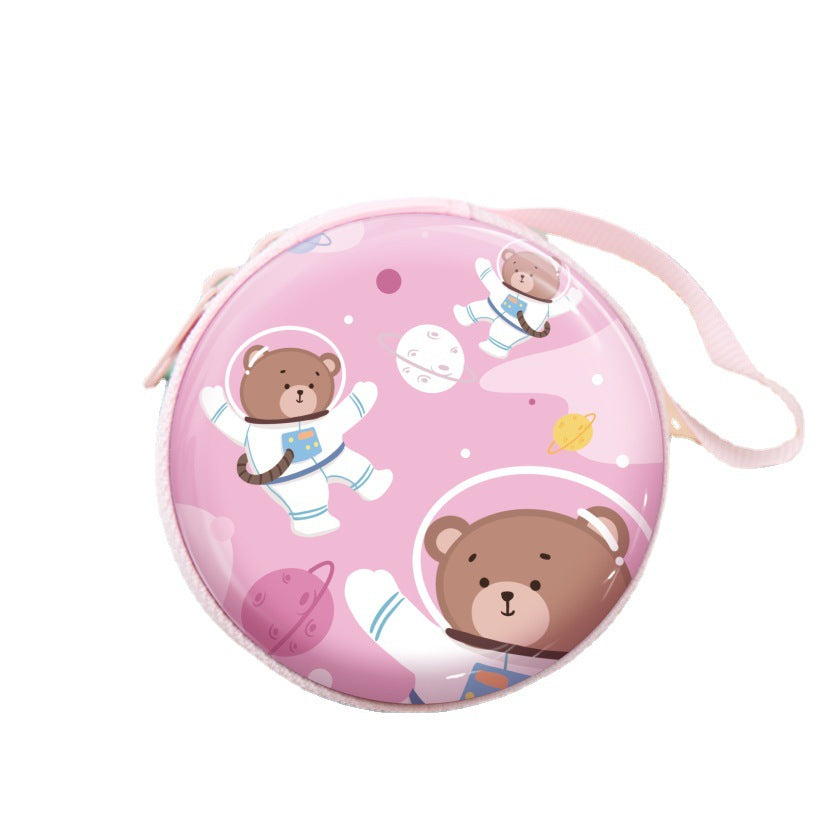 Astronaut Change Storage Headset Cable Portable Coin Purses