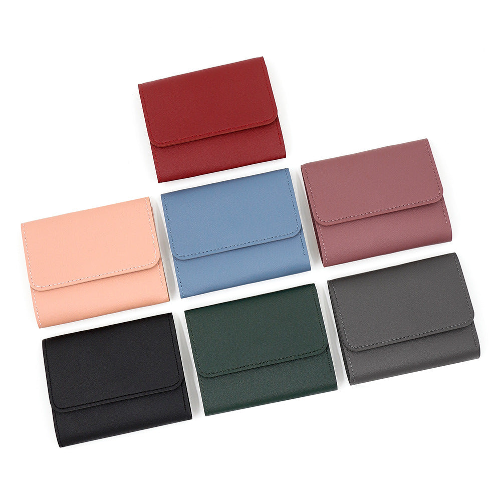 Women's Cheap Short Multiple Slots Large Capacity Bags