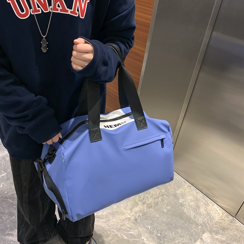 Women's & Men's & Fashion Short Street Large Capacity Travel Bags