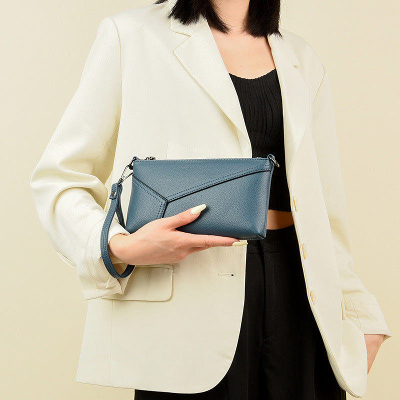 Women's Summer Fashion Mom Simple Texture Soft Handbags