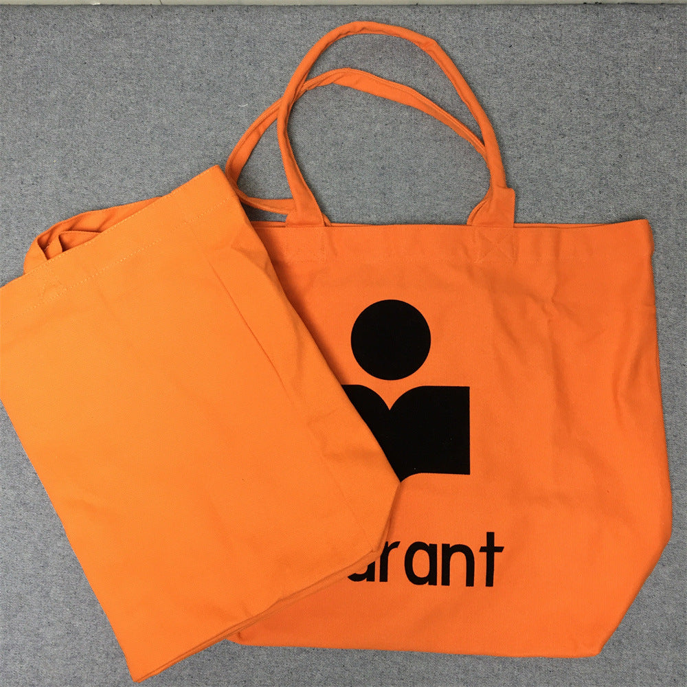 Casual Creative Canvas Shopping Pure Cotton Handbags