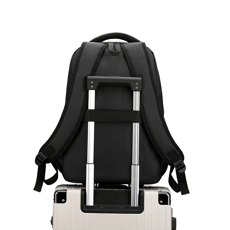 Men's Printed Business Large Capacity Derm Computer Backpacks