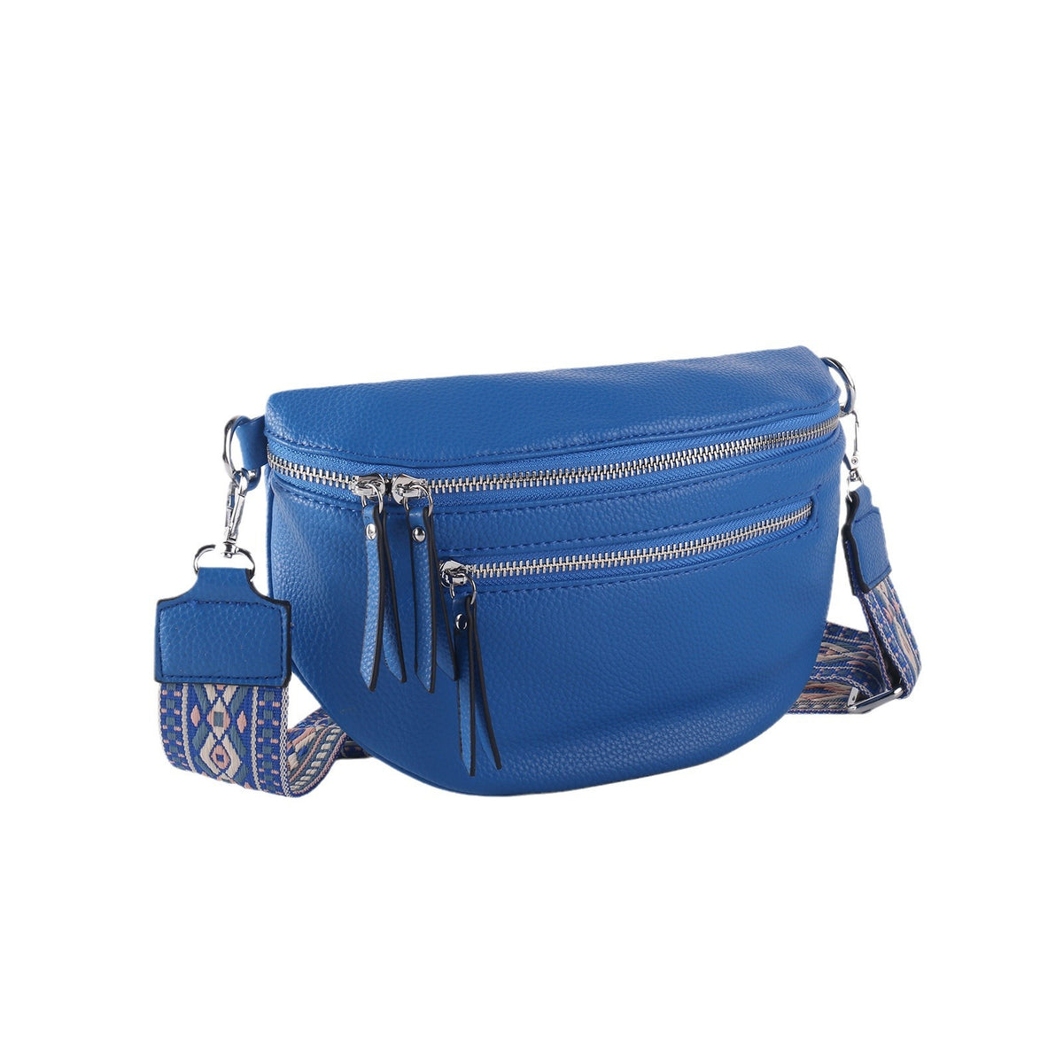 Women's Trendy Large Capacity Zipper Compartment Fashion Nation Pattern High-grade Bags