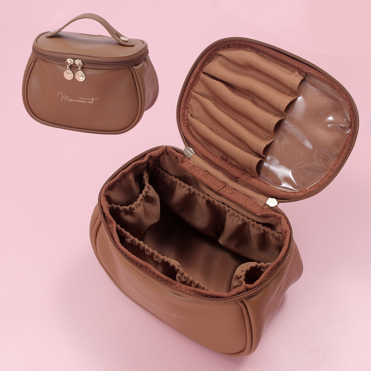 Large Capacity Storage Waterproof Fashion Sense Portable Light Makeup Bag