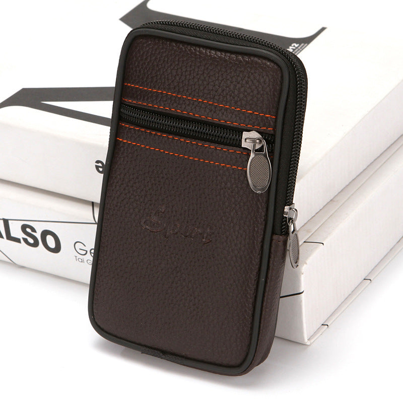 Men's Inch Mobile Waterproof Hard-wearing Cigarette Change Phone Bags