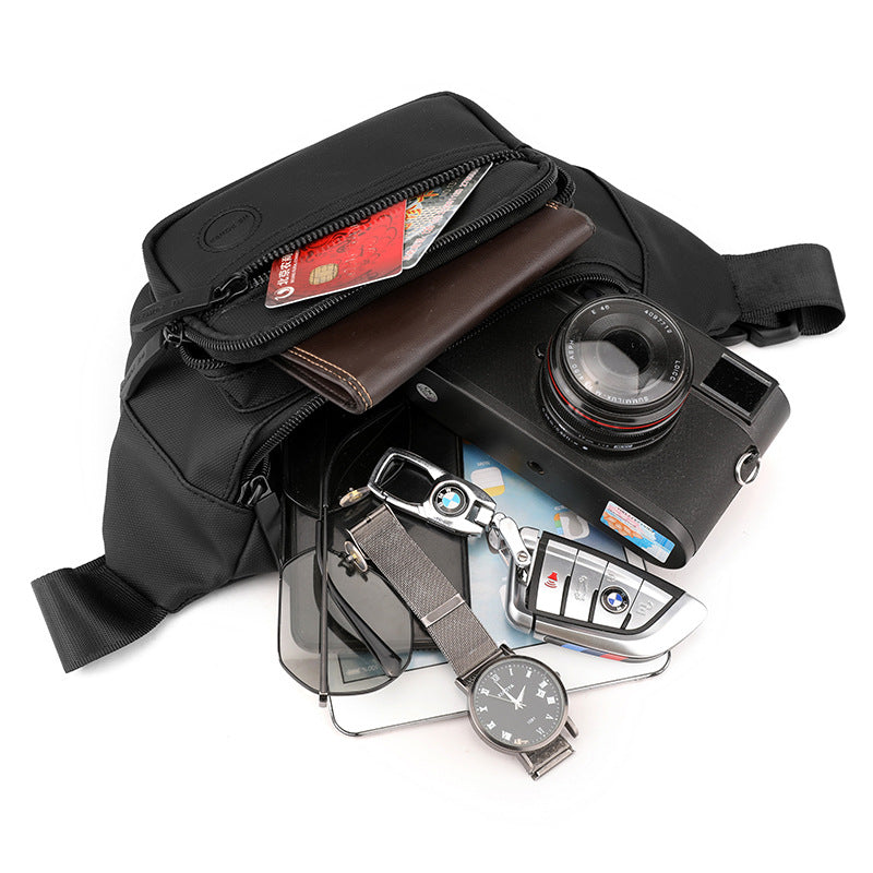 Men's New Cool Leisure Large Capacity Men's Chest Bags