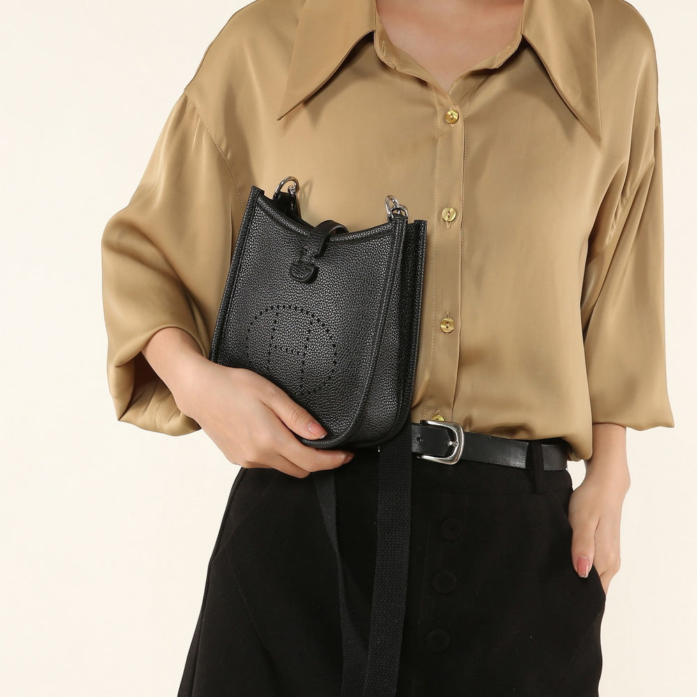 Women's Hollow Letter Mobile Mini Fashion Unique Bags