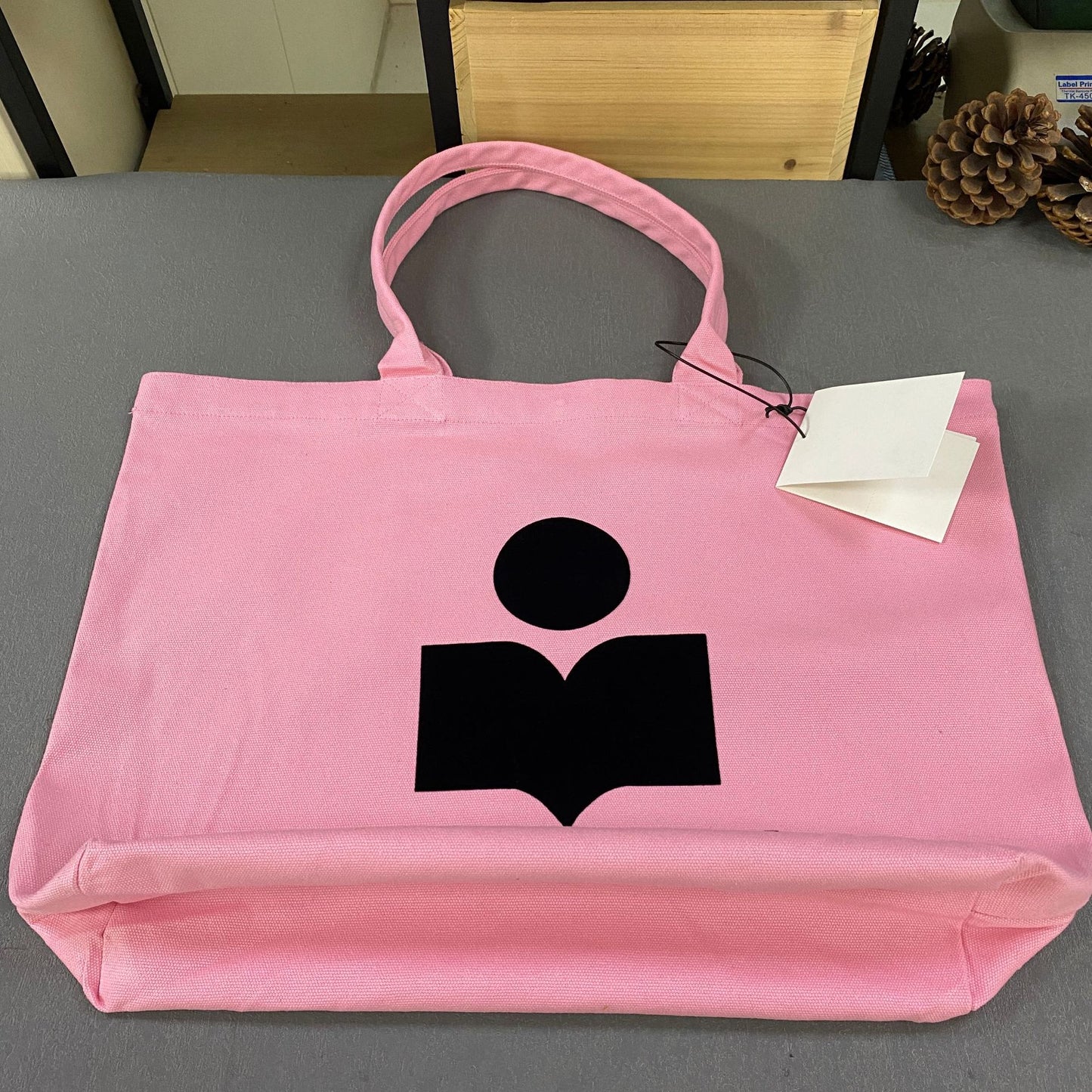 Casual Creative Canvas Shopping Pure Cotton Handbags