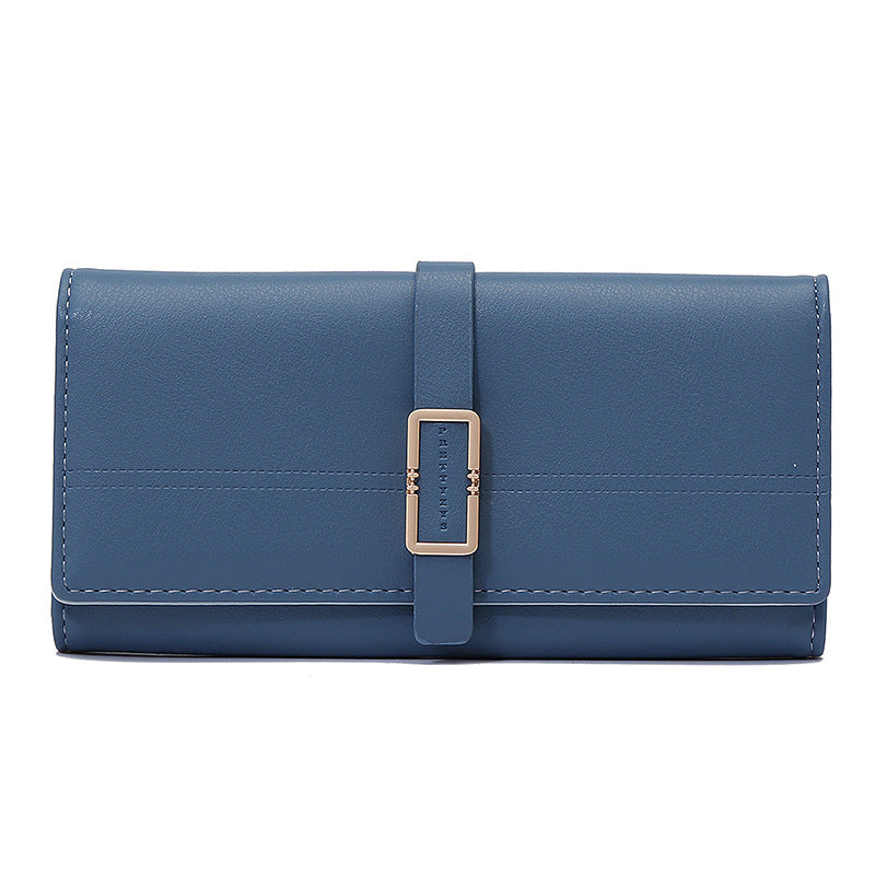 Women's Leather Long Soft Surface Simple Fresh Super Ladies Wallet