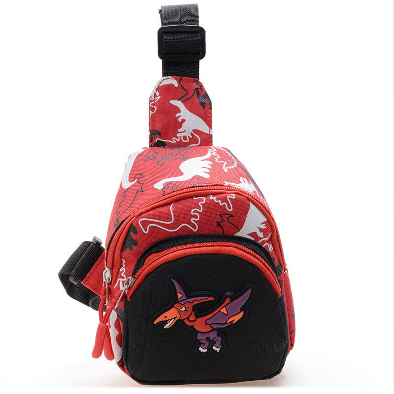 Children's Pockets Boys Dinosaur Fashion For Shoulder Bags