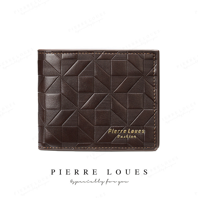 Men's Short Multiple Slots Business Horizontal Soft Men's Wallet
