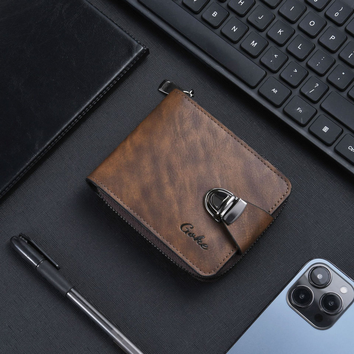 Beautiful Stylish Men's Business High-quality Short Men's Wallet