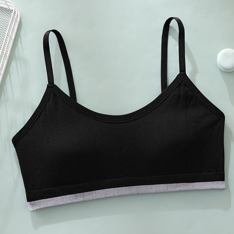Women's Contrast Color Adjustable Sling Beautiful Back Tanks Camis