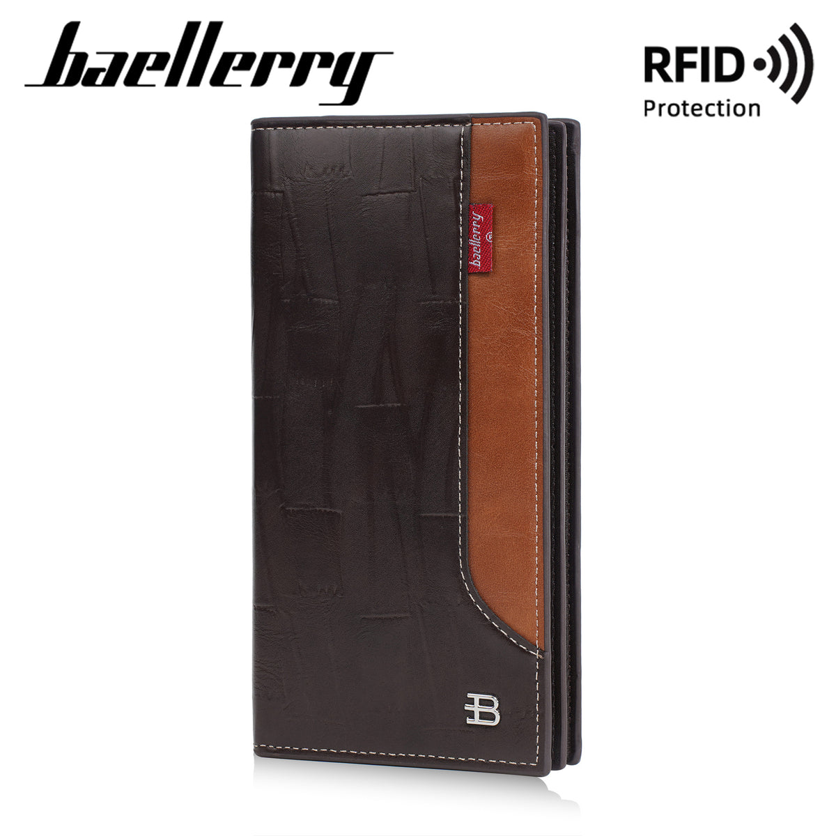 Men's Multiple Slots Business High-grade Zipper Soft Men's Wallet