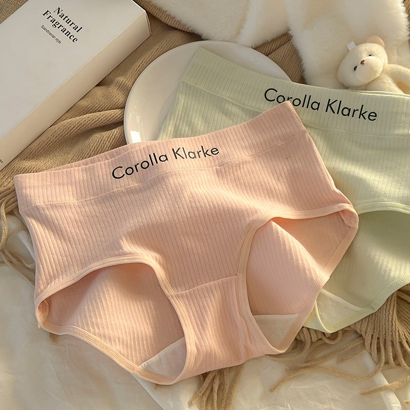 Women's For Seamless Breathable Crotch Mid Waist Minimalism Panties