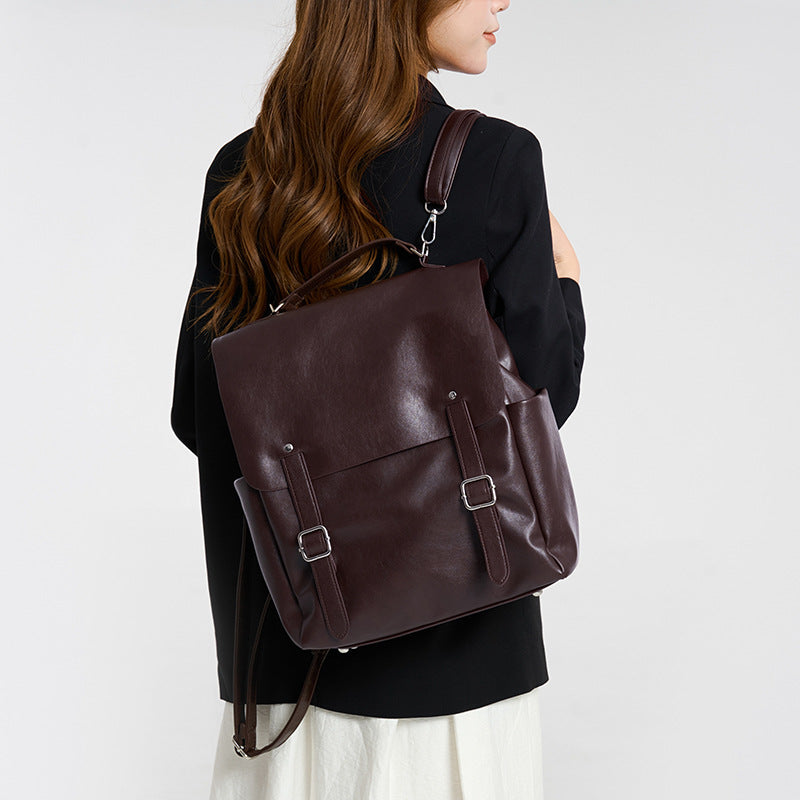 Women's Large Capacity Fashion Commuter Retro Style Backpacks
