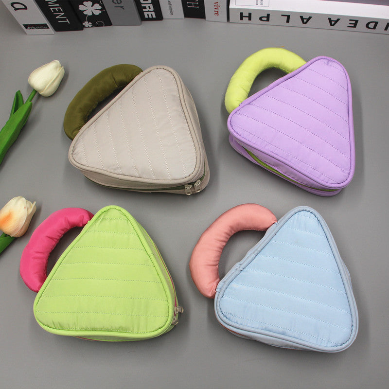 Color Large Capacity Female Portable Skin Cosmetic Bags