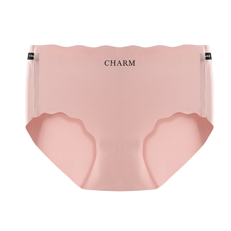 Underwear Mid Waist Traceless Nude Feel Panties