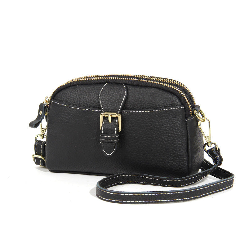 Women's First Layer Cowhide Summer Large Capacity High-grade Shoulder Bags