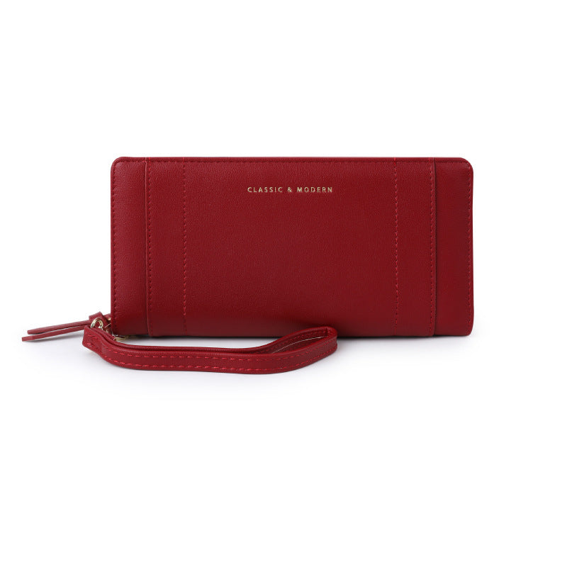 Women's Winter Large Capacity Niche Long Premium Ladies Wallet