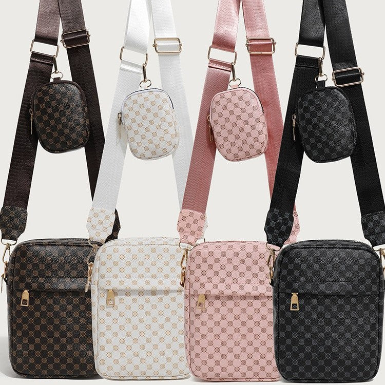 Two-piece Remote Printing Vertical Mobile Wide Phone Bags