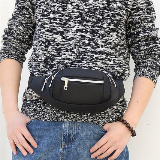 Women's & Men's & Fashion Leisure Slanted Cash Men's Waist Packs