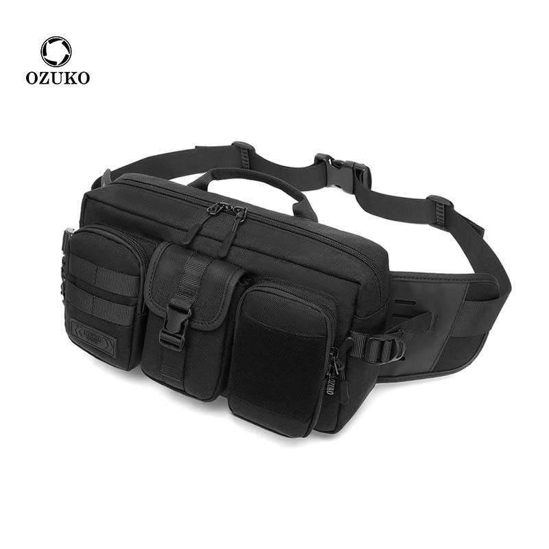 Durable Graceful Unique Attractive Men's Tactics Men's Waist Packs
