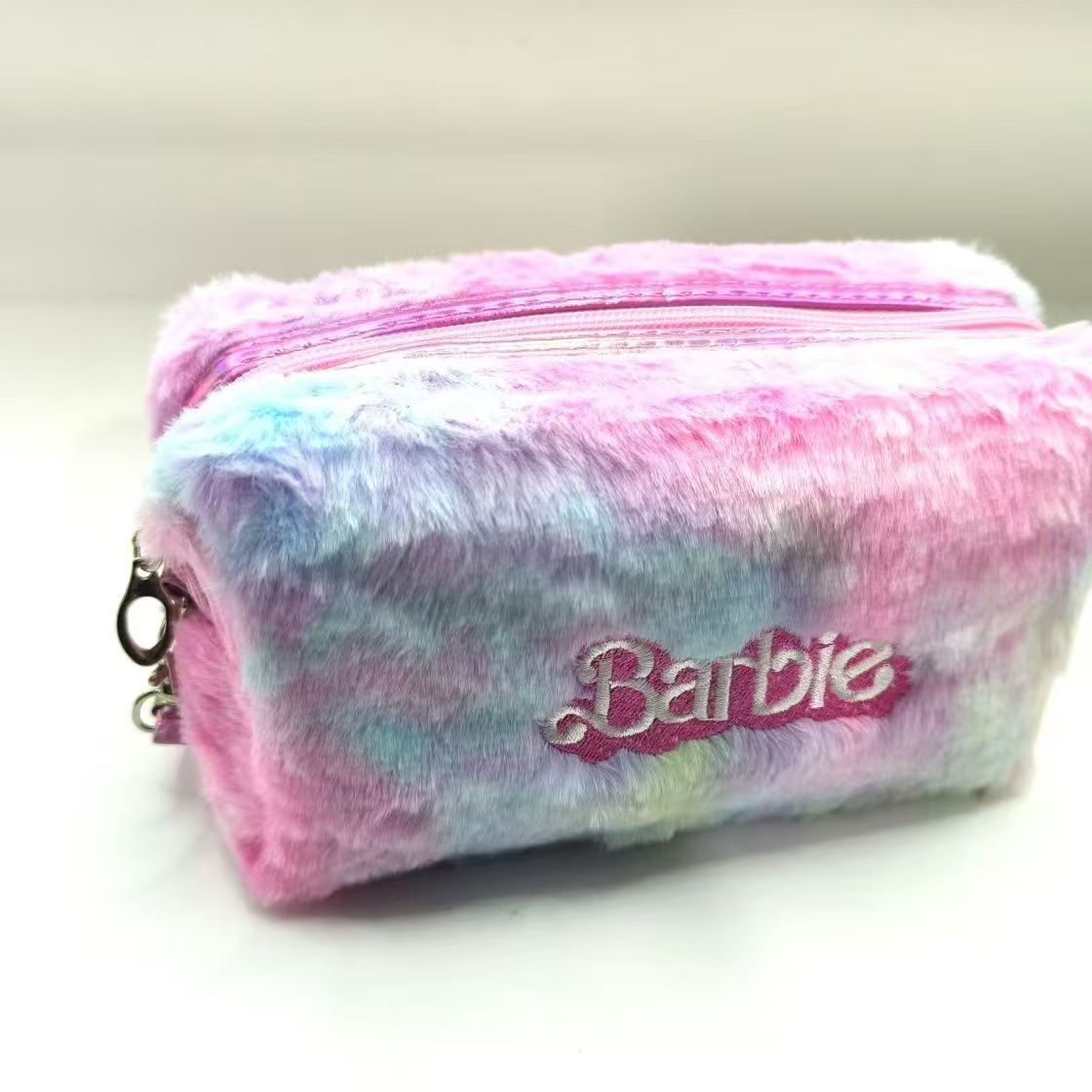 Beautiful Embroidered Cute Plush Storage Portable Bags