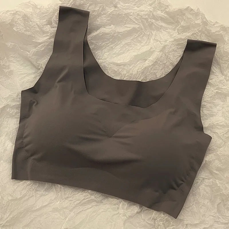 Women's Development Middle School Tube Top Shockproof Bras