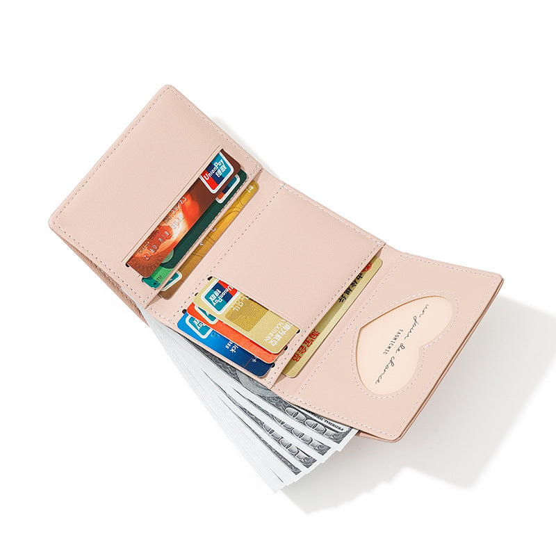 Women's Fashion Short Integrated Hand-held Vietnam Ladies Wallets