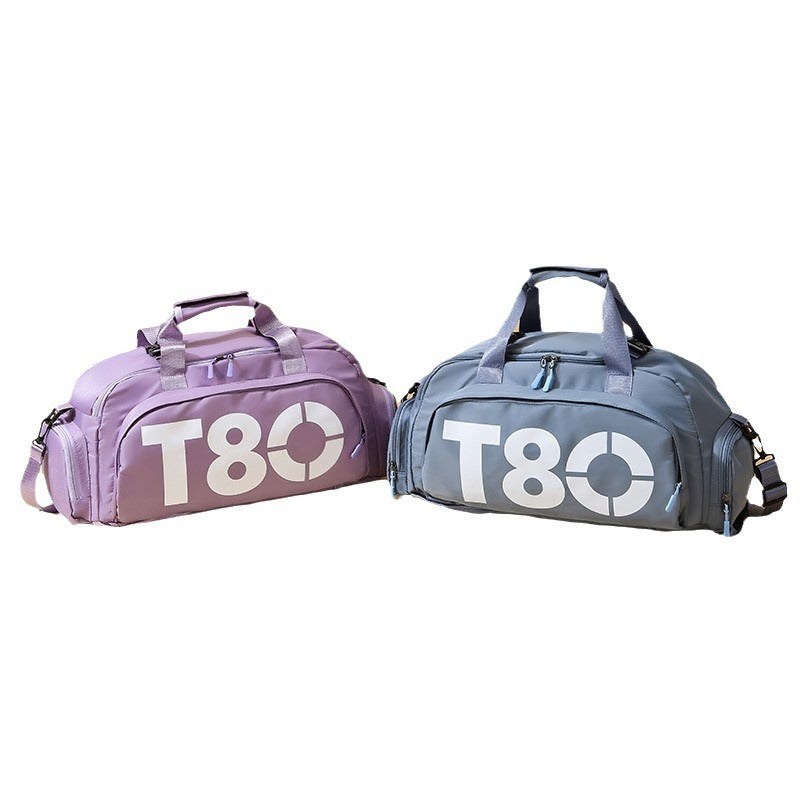 Women's Lettered Short-distance Shoe Warehouse Storage Printed Backpacks