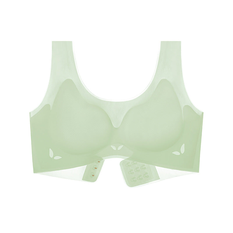 Women's Seamless Underwear Summer Thin Big Chest Small Breast Everyday Bras
