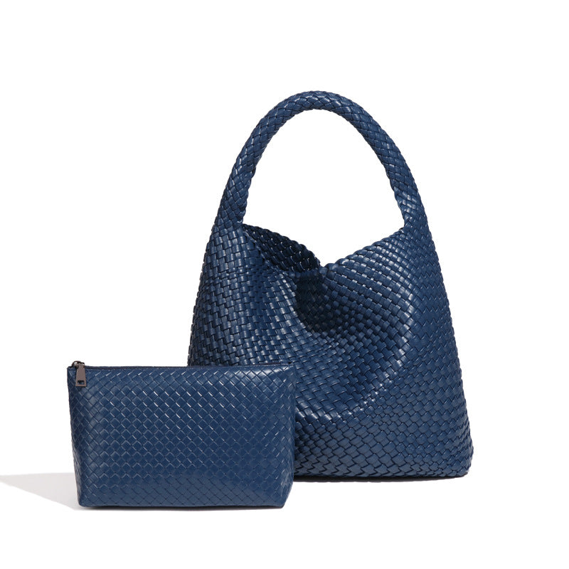 Women's Hand-woven Fashion Portable Korean Style Large Capacity Women's Shoulder Bag