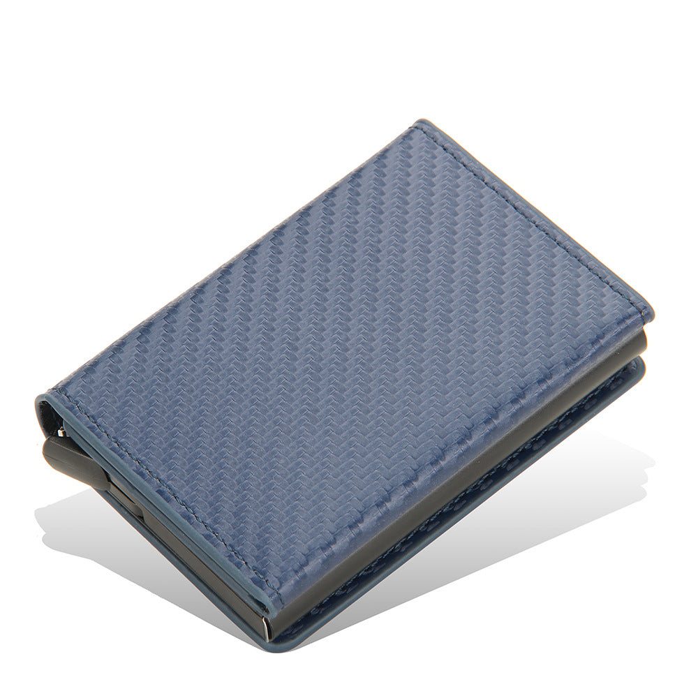 Metal Aluminum Box Short Credit Bank Card Holder