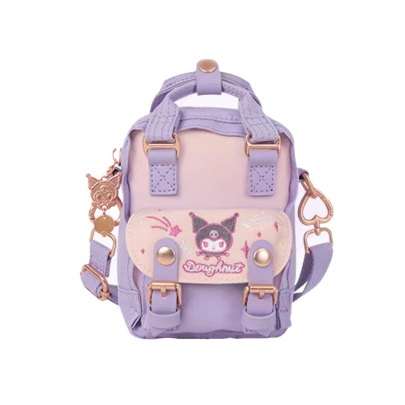 Donut Mini Korean Style Macaron Campus Backpacks