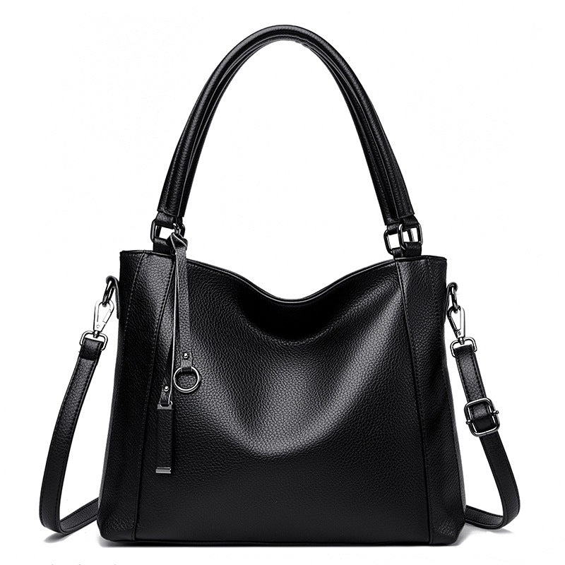 Women's Commuter Large Capacity Soft Leather Women's Shoulder Bag