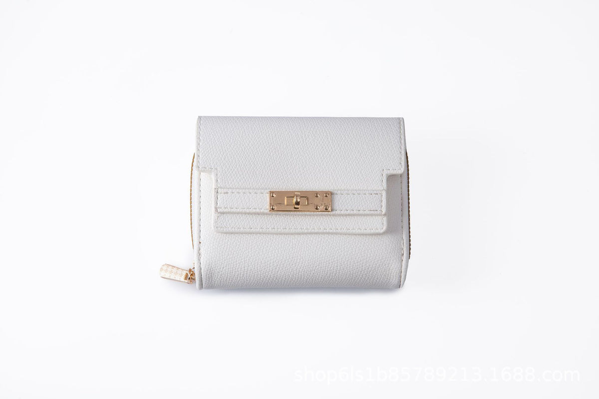 Graceful Women's Sense Short Folding Clutch Ladies Wallet