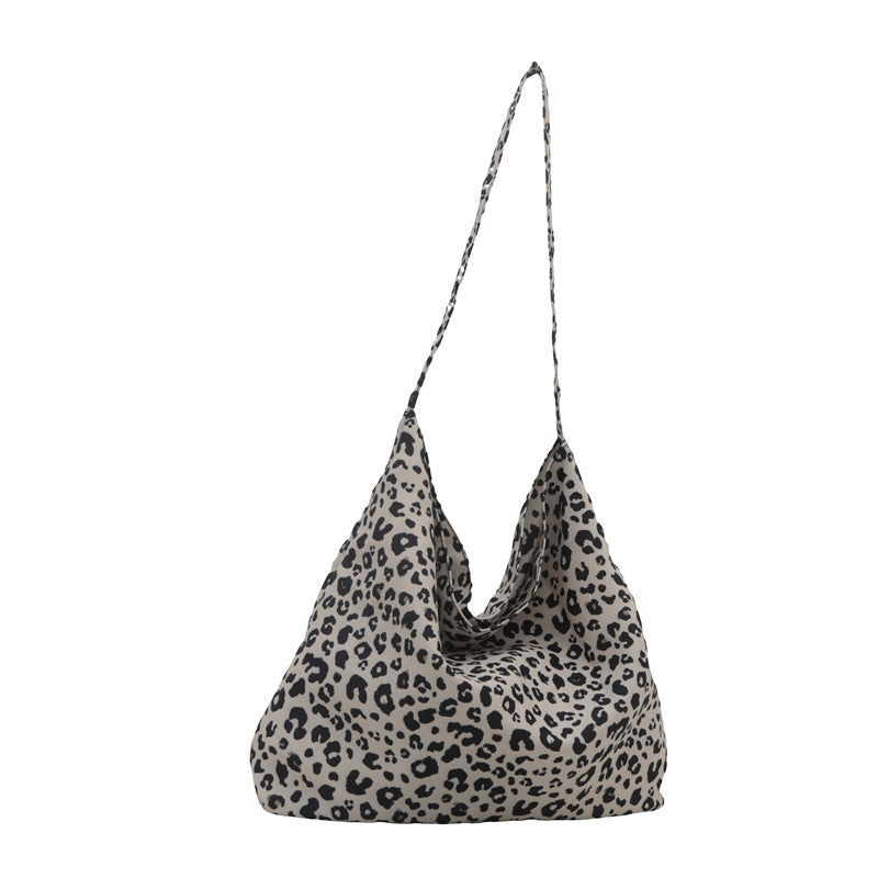Women's Printed Trend Fashion Leopard Print Large Capacity Women's Shoulder Bag