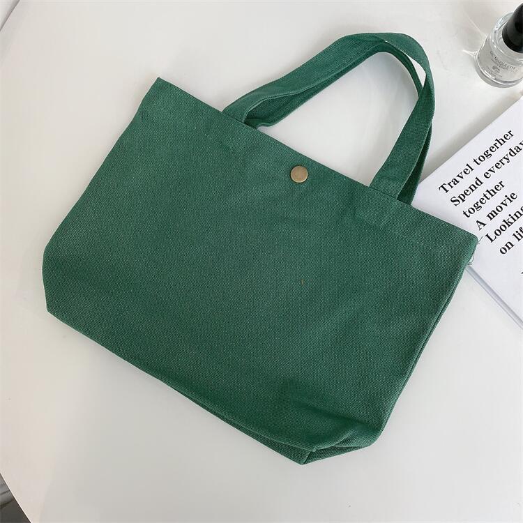 New Women's Canvas Portable Lunch Box Handbags