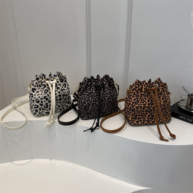 Women's Leopard Print Simple Autumn Trendy Western Bags