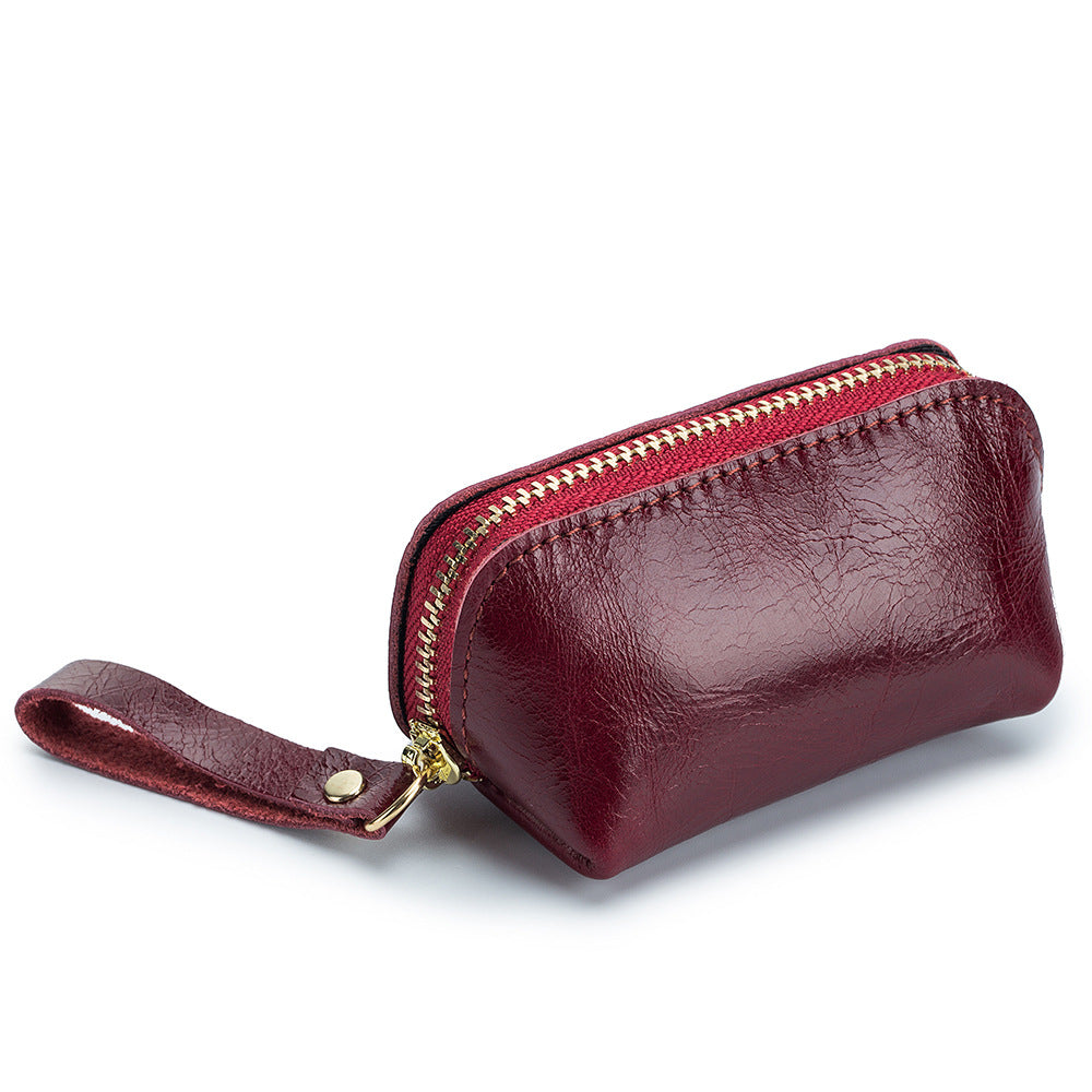 Women's & Men's & Pocket Zipper Simple Solid Color Coin Purses