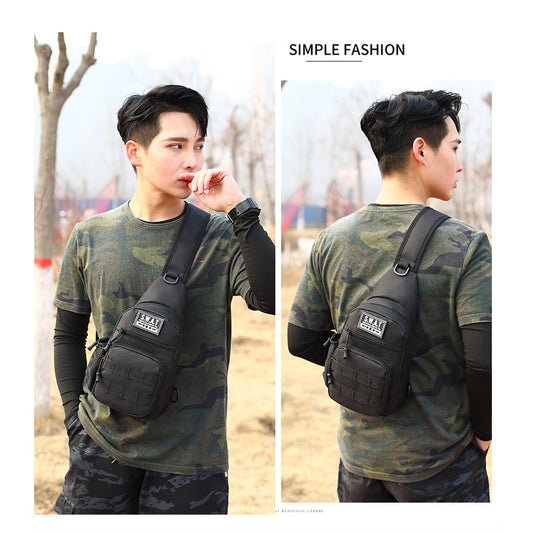 Women's & Men's & Camouflage Fashionable Oxford Cloth Slanted Men's Chest Bags