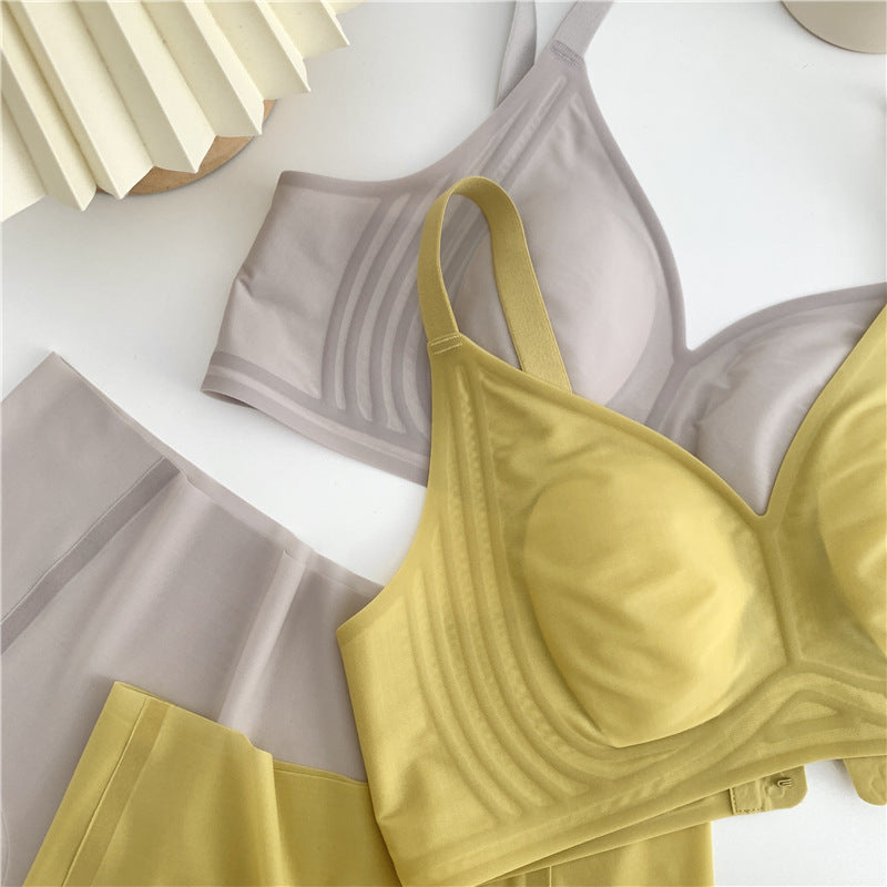 Women's Frozen Mask Underwear Jelly Stick Push Everyday Bras