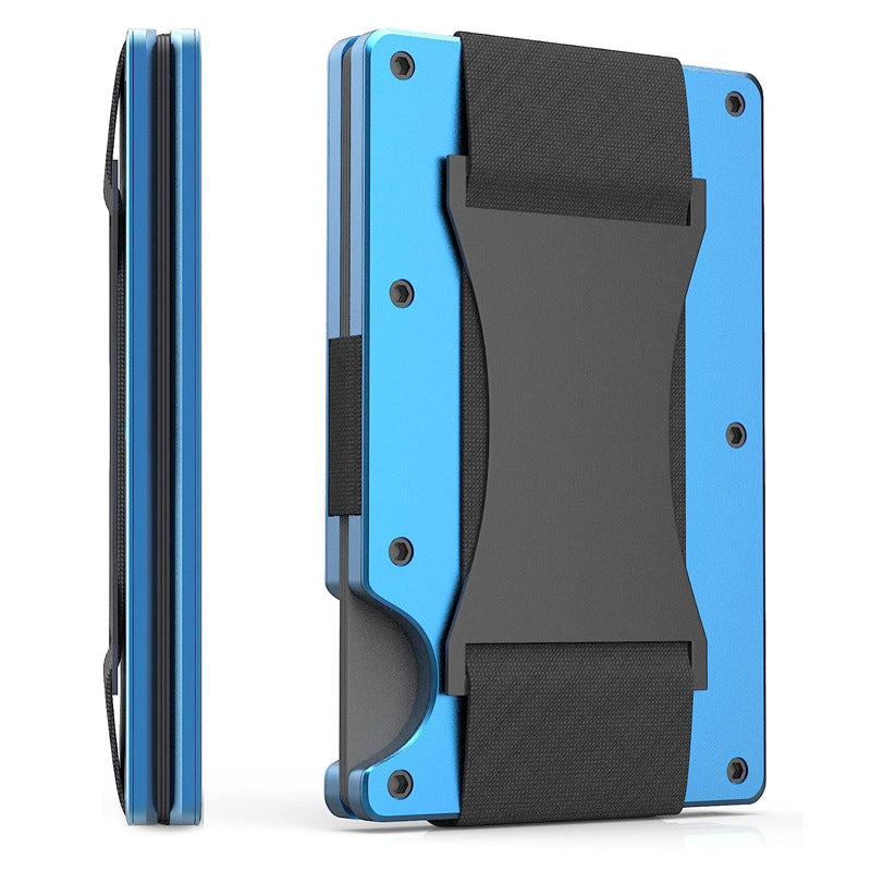Metal Carbon Fiber Swiping Blocking Technology Card Holder