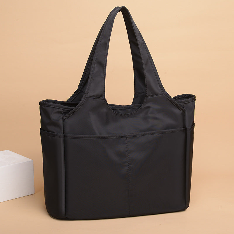 Women's Springtide Oxford Cloth Large Capacity Nylon Handbags