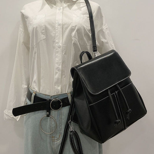 Women's Fashion Personality Large Capacity Korean Version Backpacks