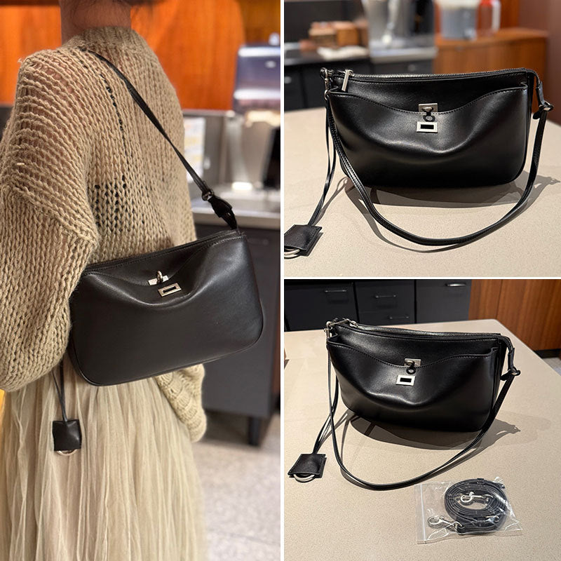 Women's First Layer Cowhide Kelly Cow Leather Women's Shoulder Bag